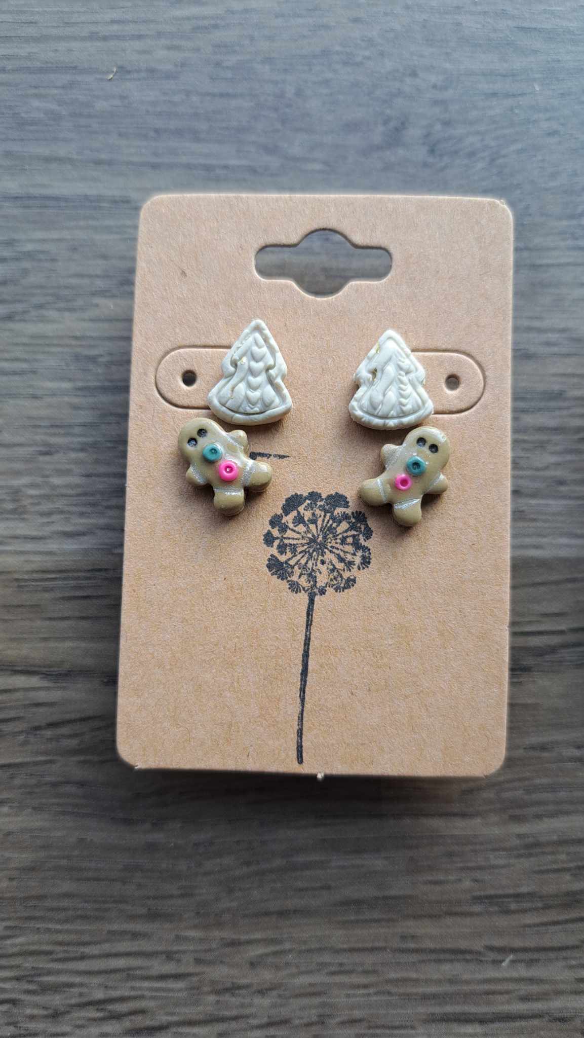 Small Polymer Clay Earring Set