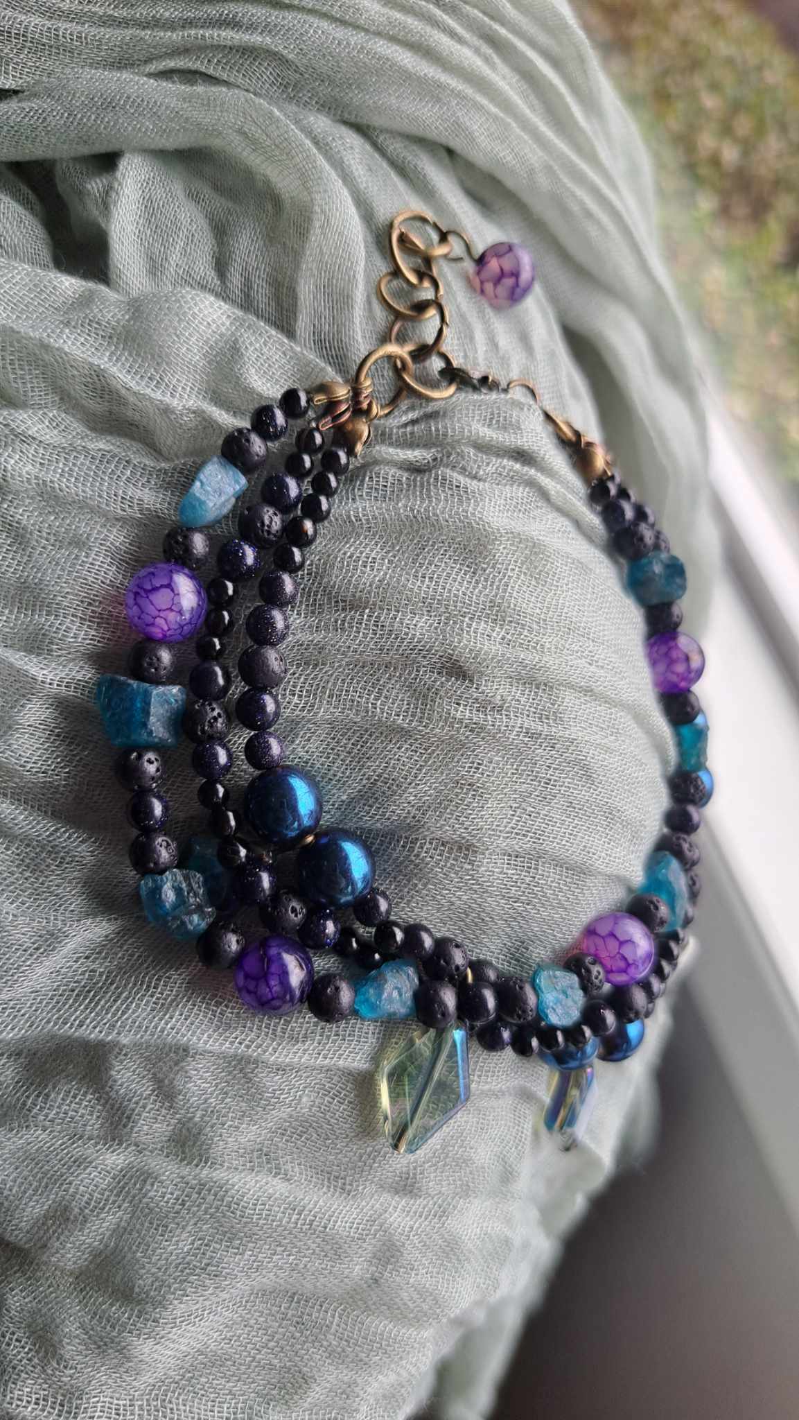 Natural Stone Bracelet *3 Strands*