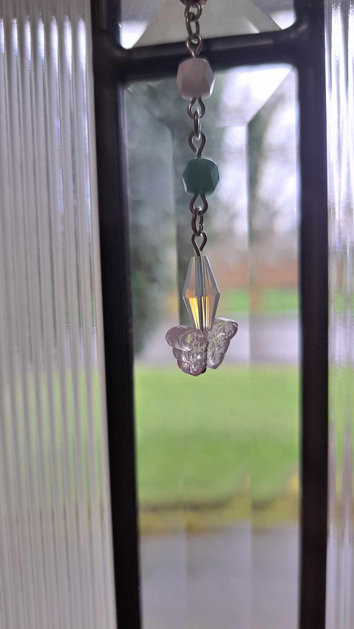 Handmade Spring Flowers Polymer Clay Wall Hanger