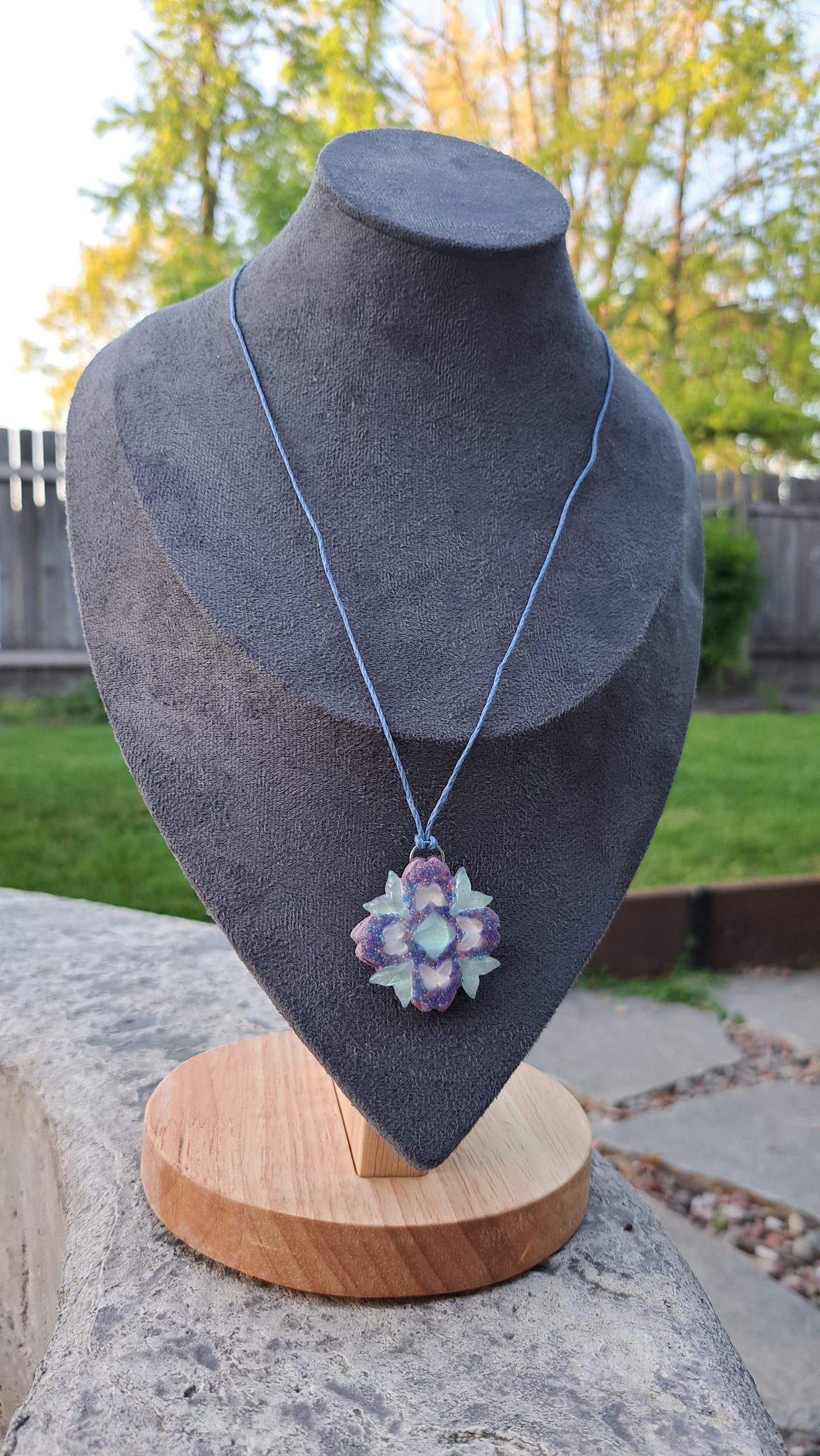 Pastel Pendant Necklace