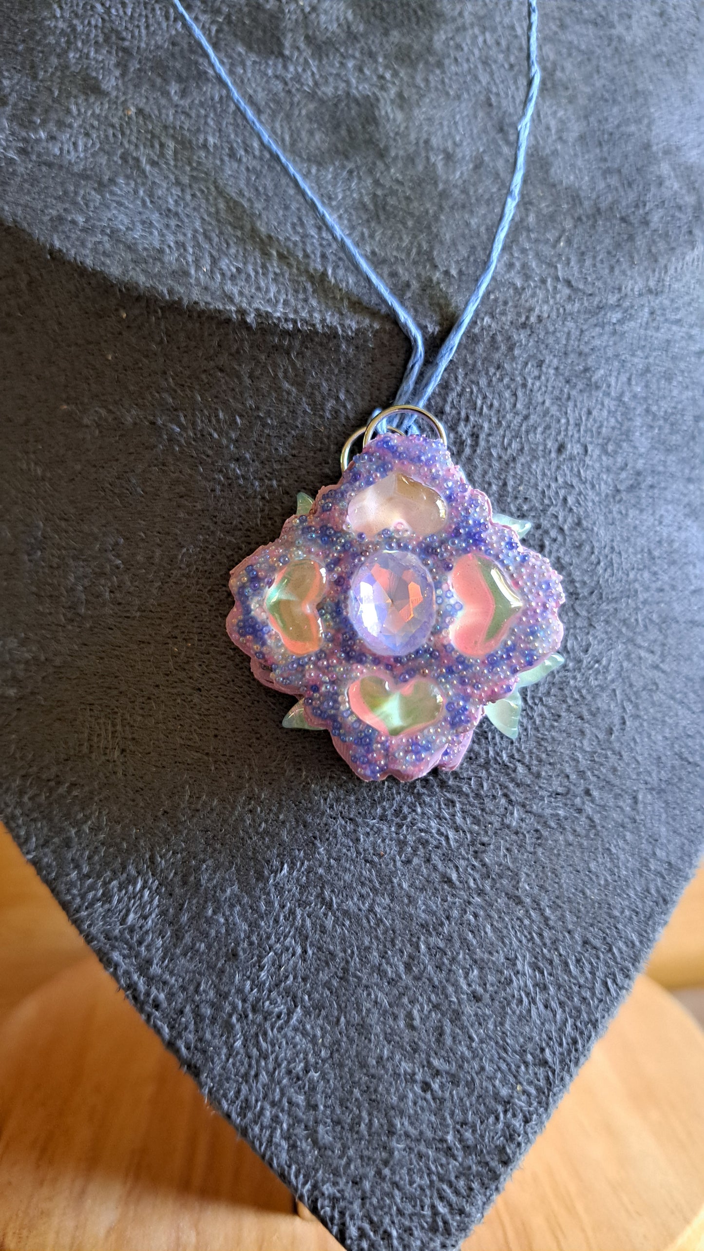 Pastel Pendant Necklace