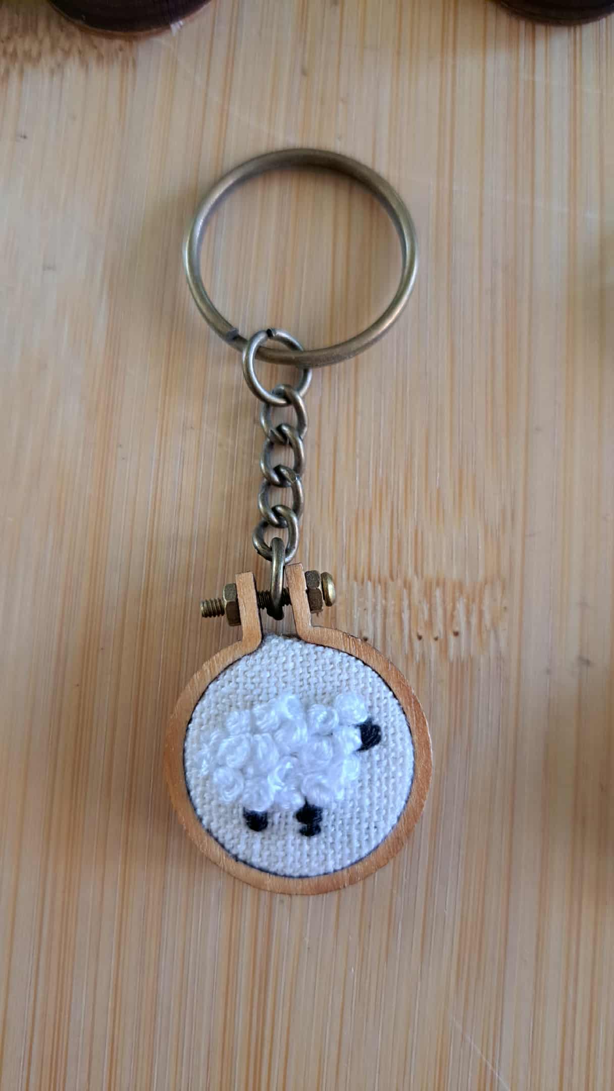 Handcrafted Embroidered "Random" Keychains