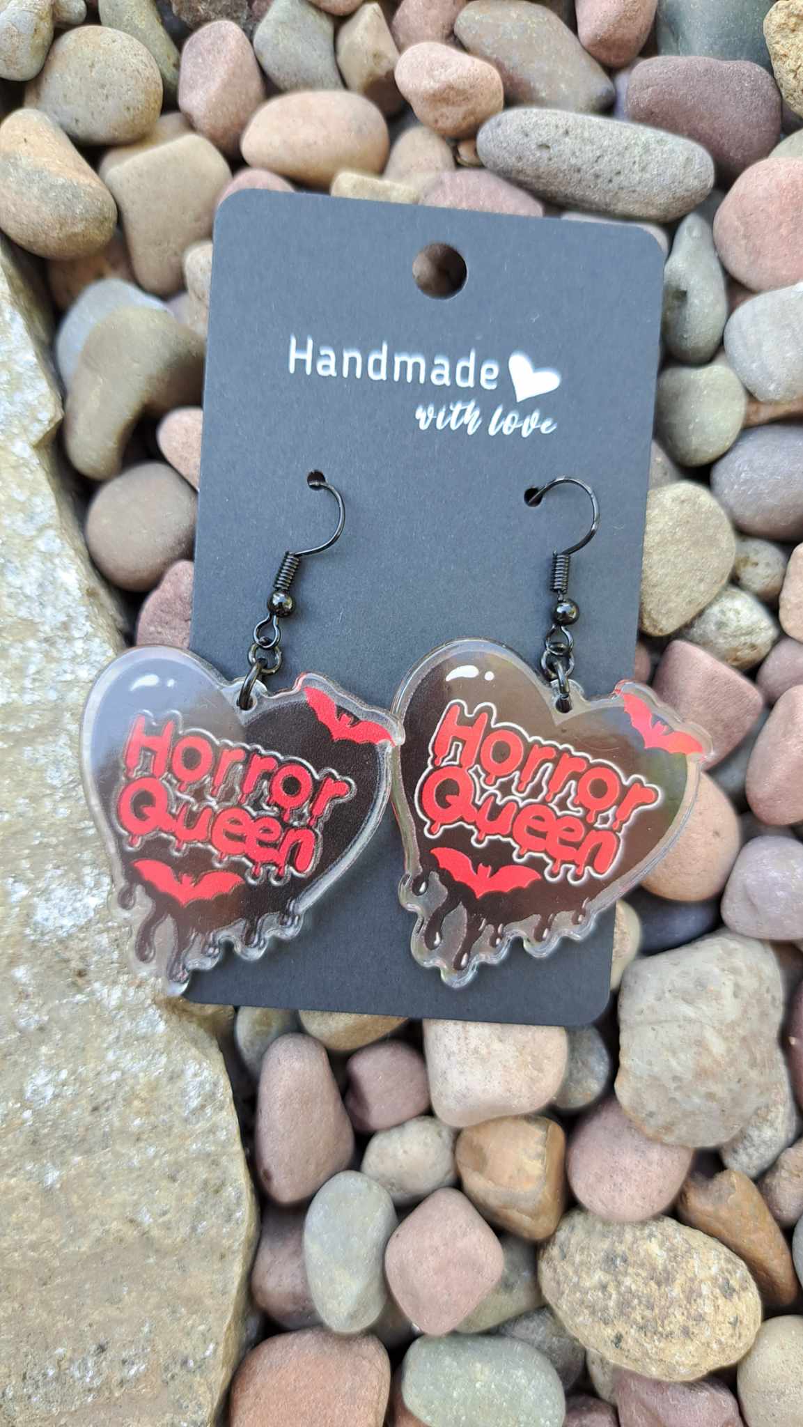 Acrylic "Horror Queen" Earrings