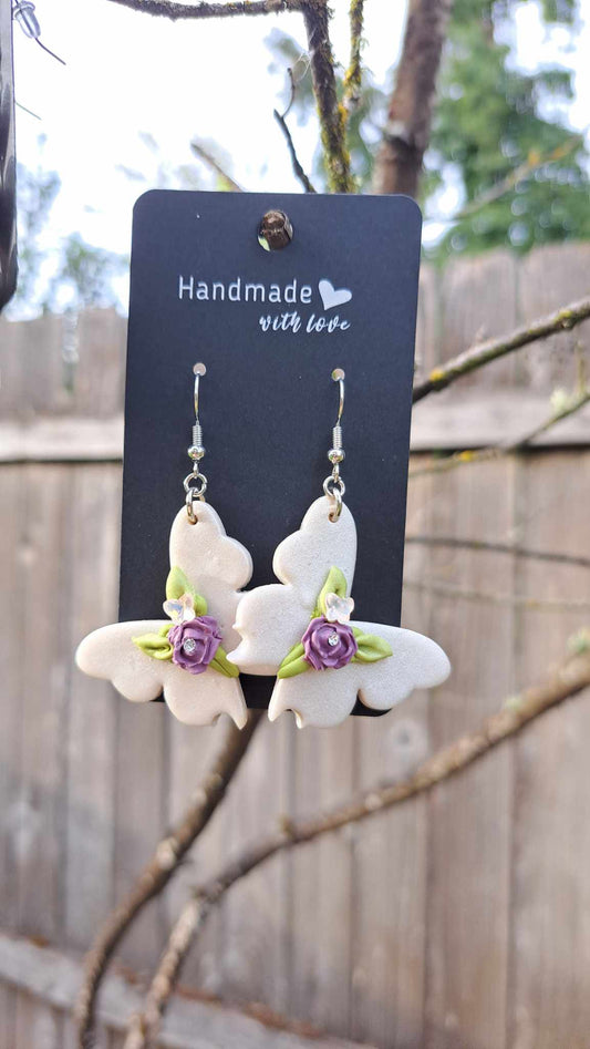 Polymer Clay *Butterfly Earrings*