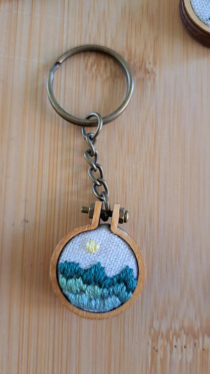 Handcrafted Embroidered "Random" Keychains