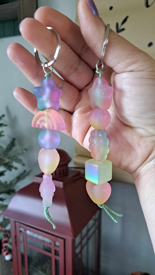 Jelly Bead Keychains