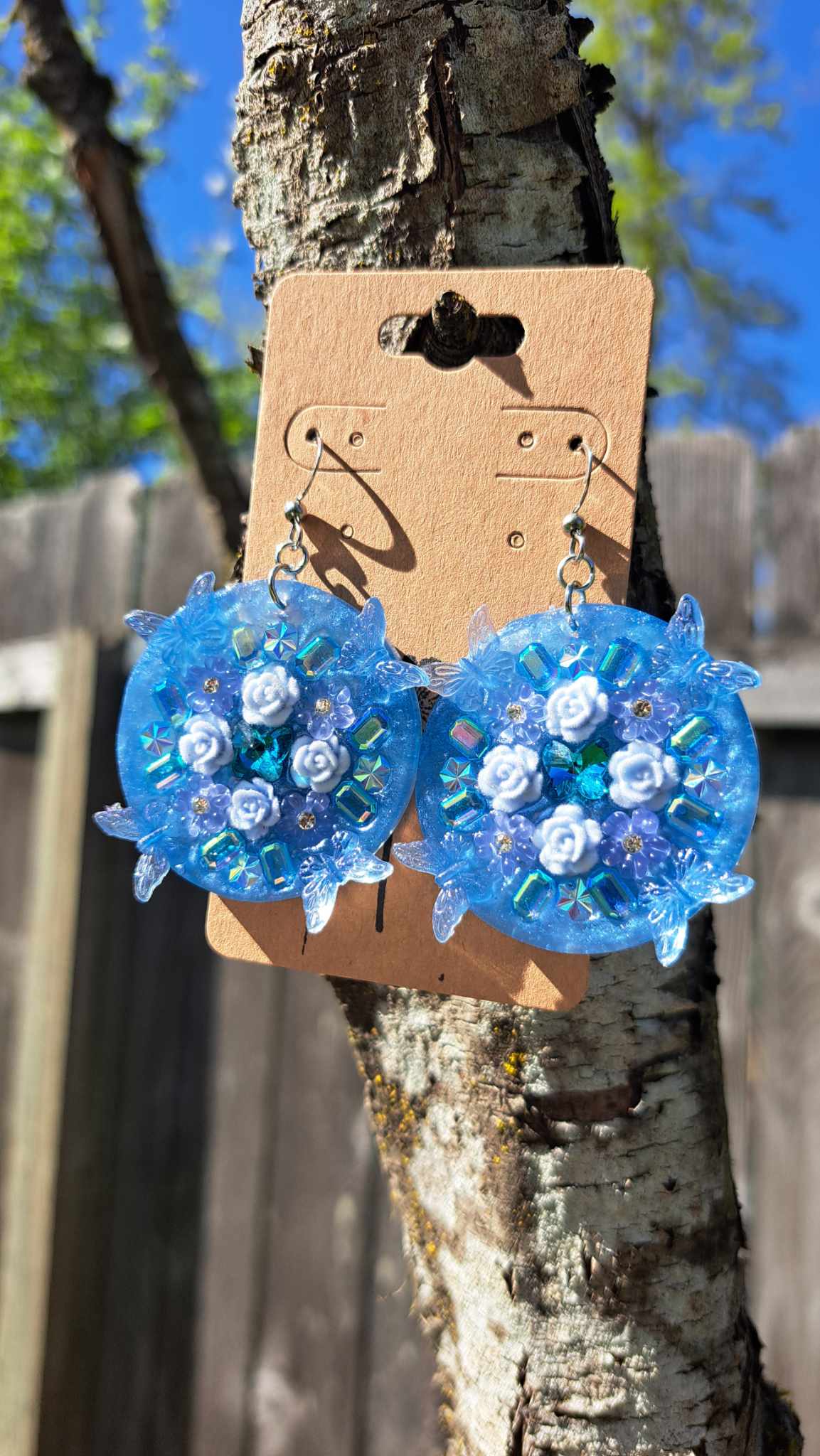 "Blue Sky" Dangle Earrings