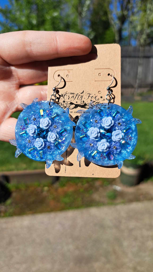 "Blue Sky" Dangle Earrings