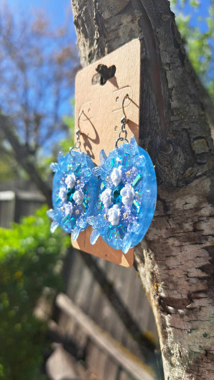 "Blue Sky" Dangle Earrings