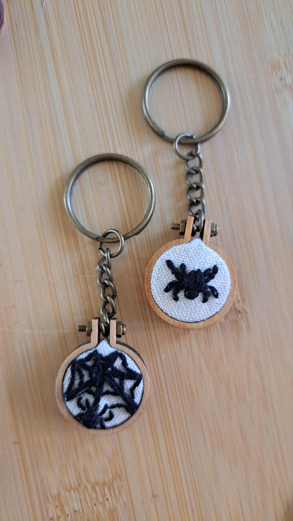 Handcrafted Embroidered "Random" Keychains