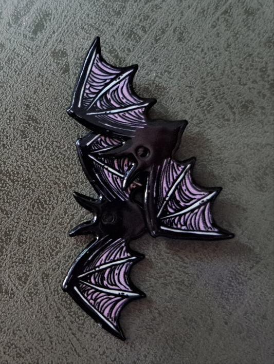Acrylic "It's Freaking Bats" Earrings
