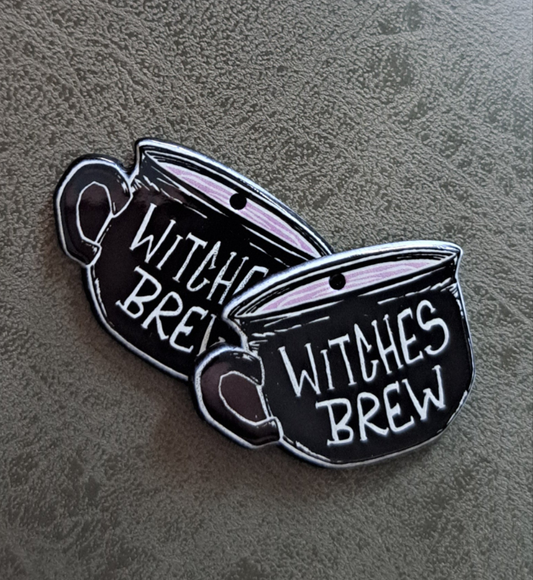 Acrylic "Witches Brew" Earrings