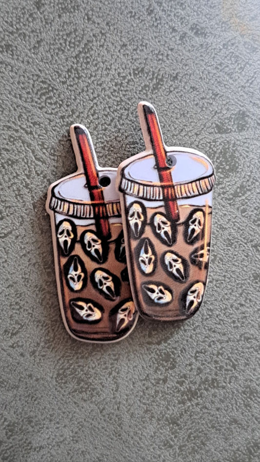 Acrylic "Screamin Refresher" Earrings