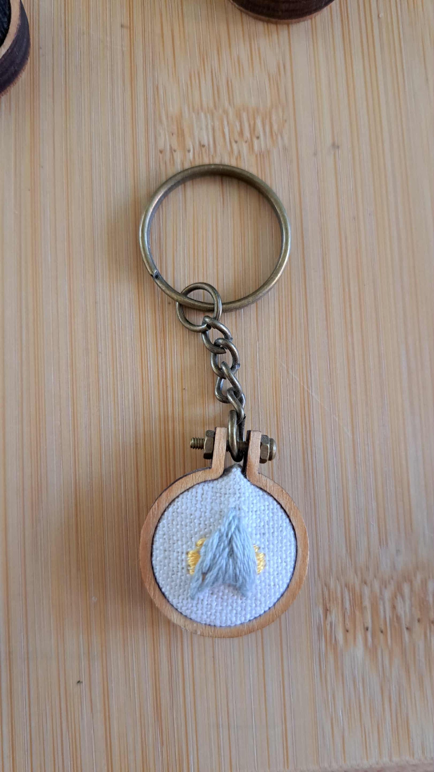 Handcrafted Embroidered "Random" Keychains