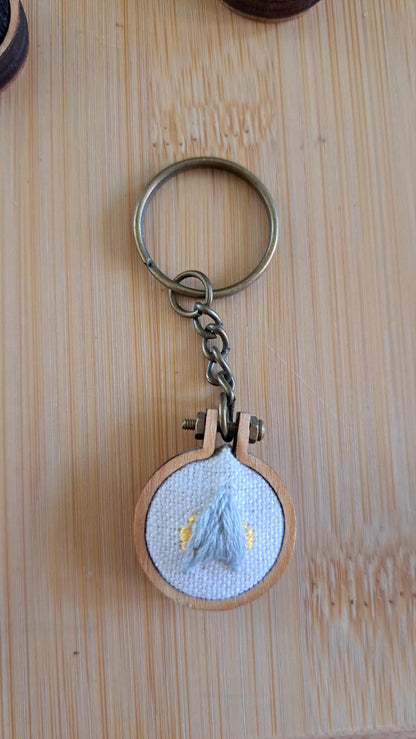Handcrafted Embroidered "Random" Keychains