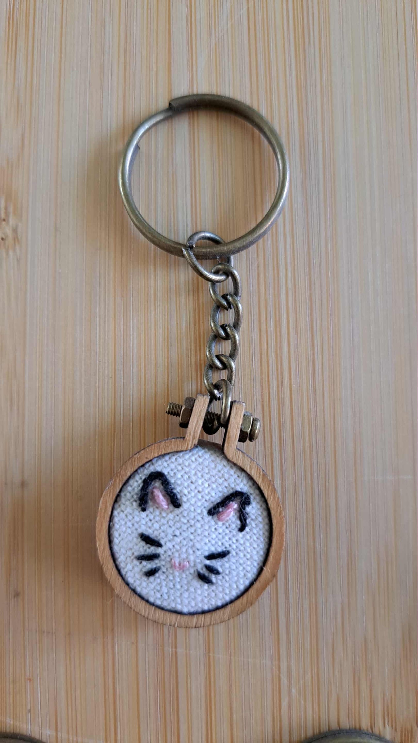 Handcrafted Embroidered "Random" Keychains