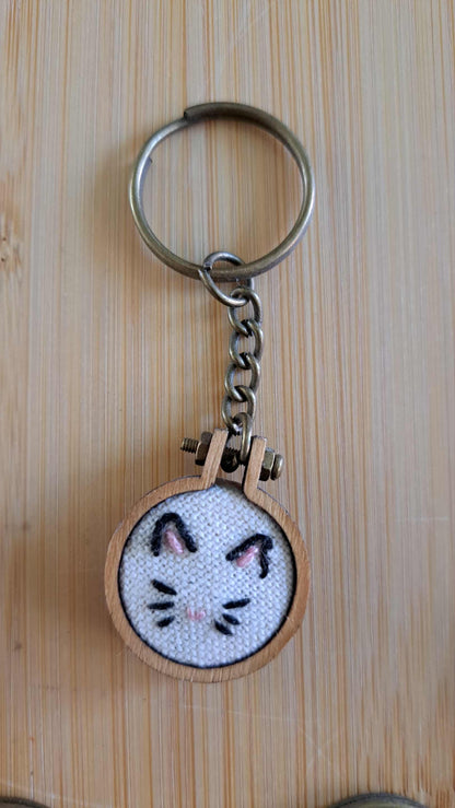 Handcrafted Embroidered "Random" Keychains