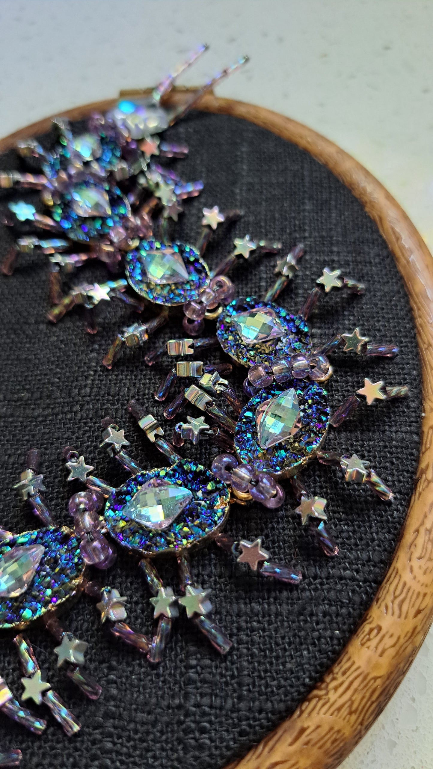 Handcrafted "The Constellations" Centipede Wall Hanger