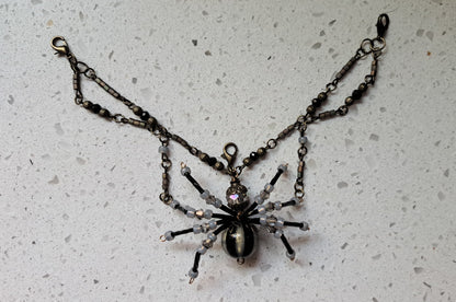 Handcrafted Spider Mask Chain