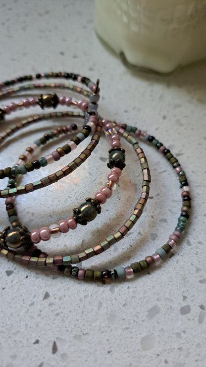 Hancrafted Memory Wire Braclet