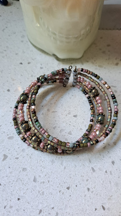 Hancrafted Memory Wire Braclet
