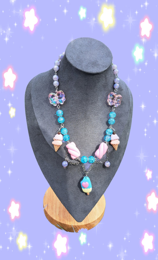 Handcrafted "Sweet Cream" Necklace