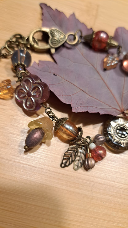 Handcrafted Glass/Acrylic Bead Bracelet