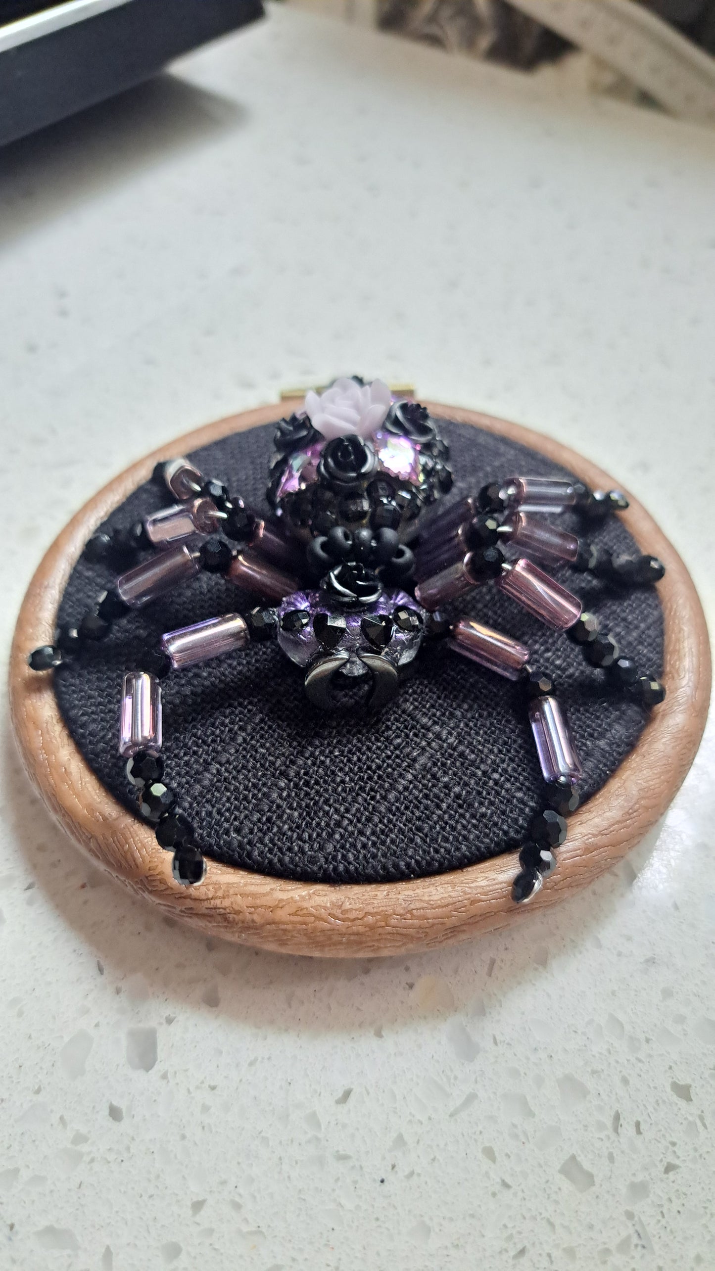 Hancrafted Jumping Spider Wall Hanger