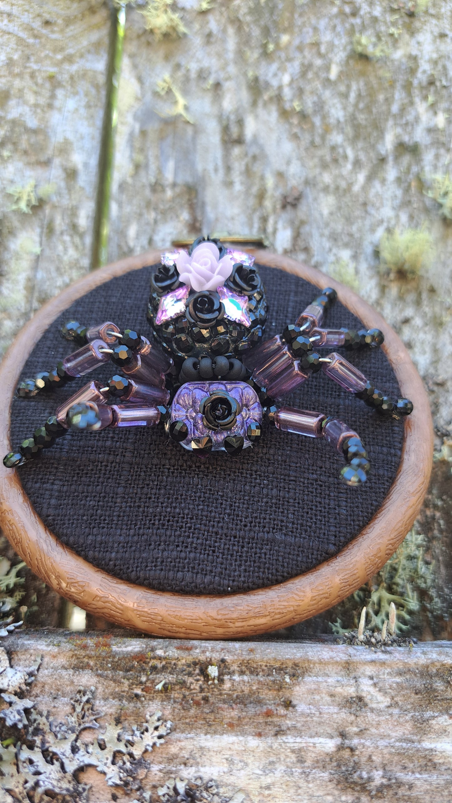 Hancrafted Jumping Spider Wall Hanger (Copy)