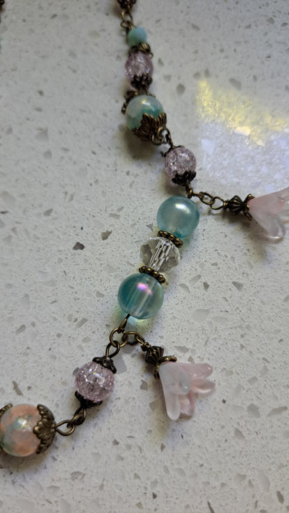 Handcrafted "Spring Is In the Air" Necklace