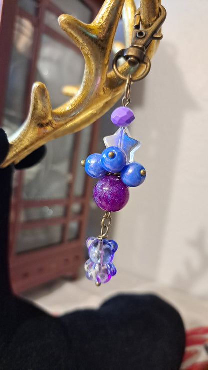 Handcrafted Space Bear Charm