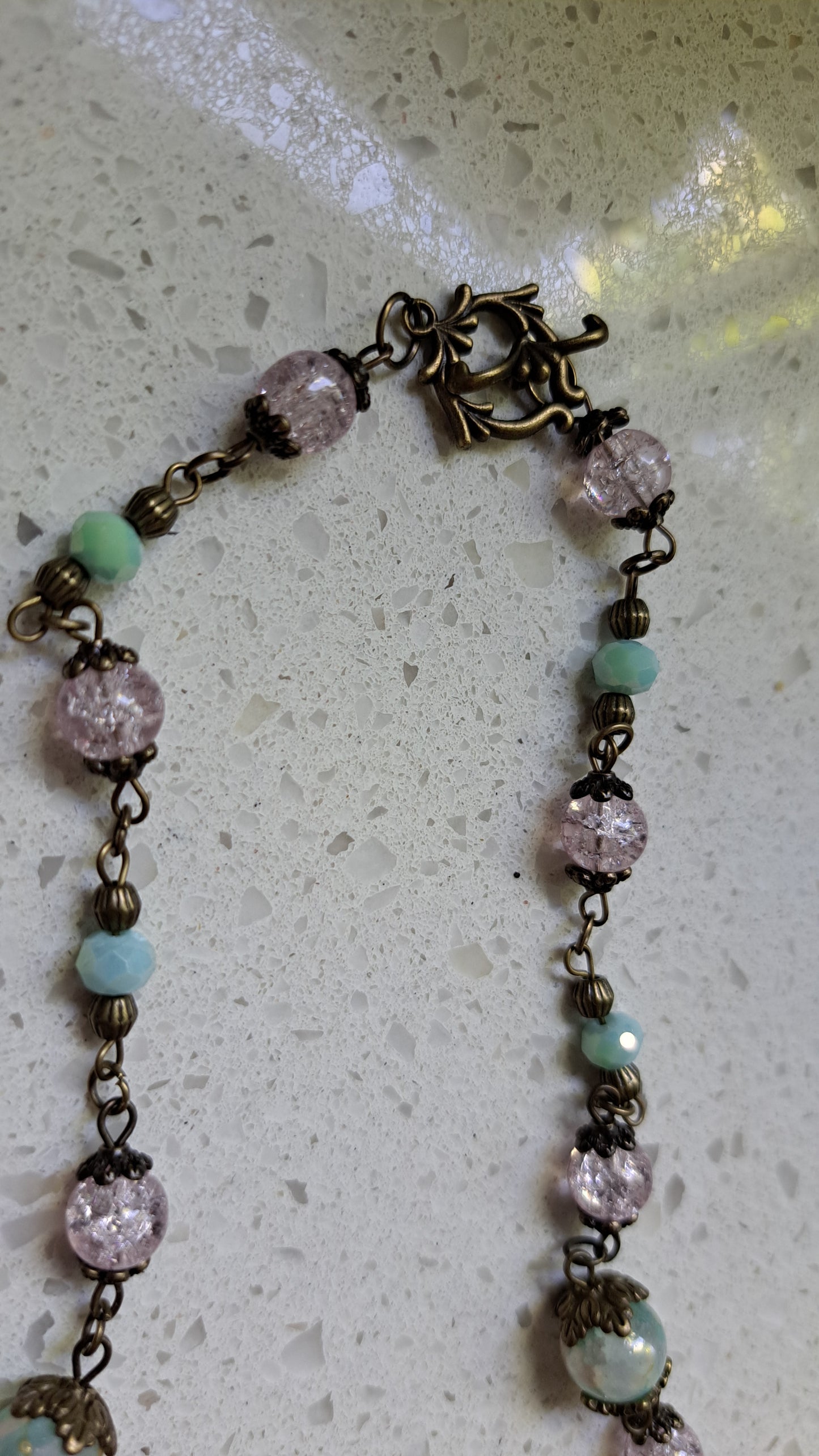 Handcrafted "Spring Is In the Air" Necklace