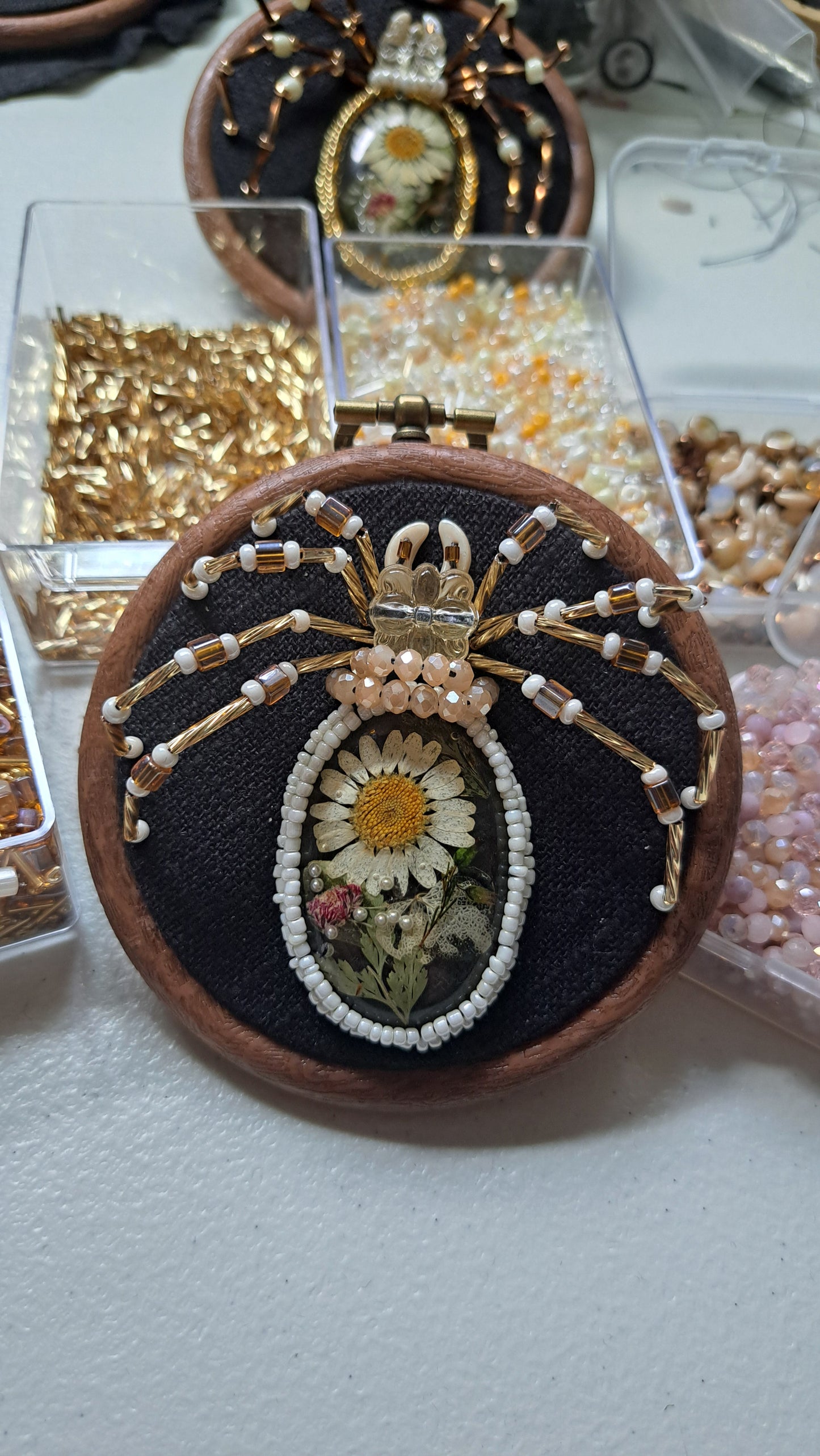 Handcrafted Spider Wall Hanger