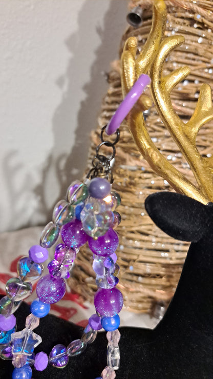 Handcrafted "Space Bear" Charm Dangle