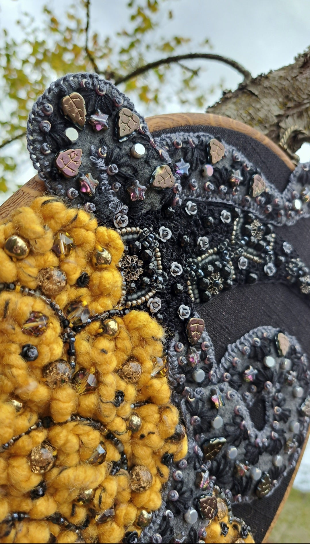 Handcrafted "Serpant of the Moon" Wall Hanger