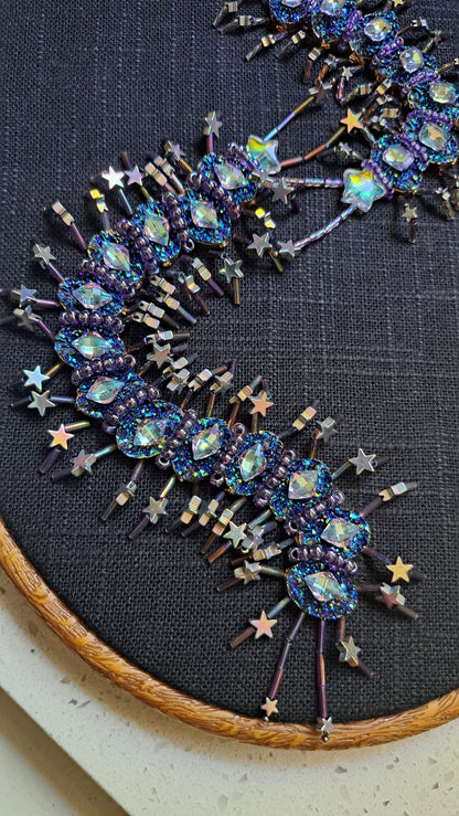 Handcrafted "Lovers Constellation" Centipede Wall Hanger