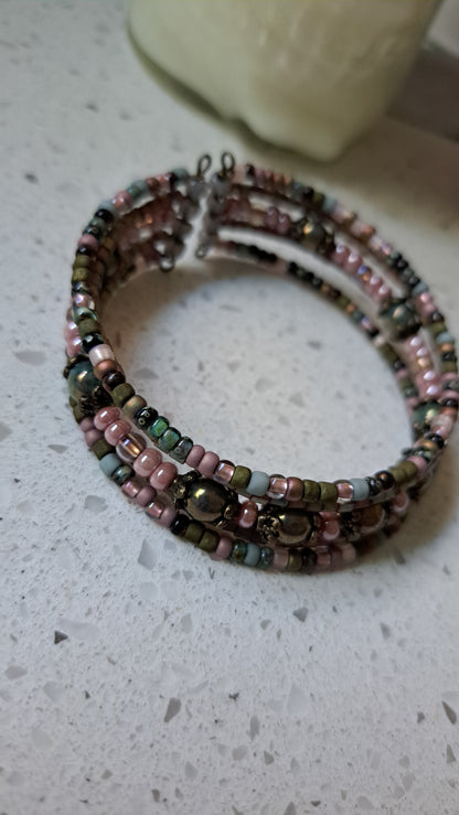 Hancrafted Memory Wire Braclet