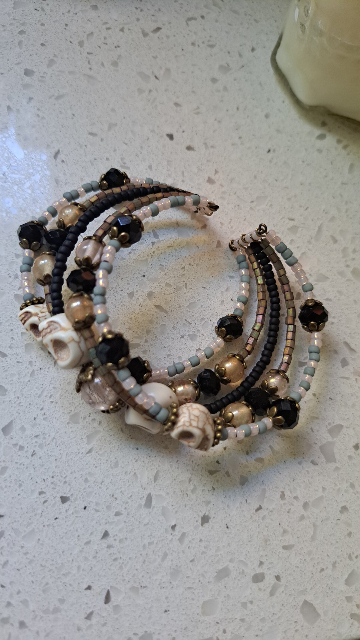 Handcrafted Skull Bracelet