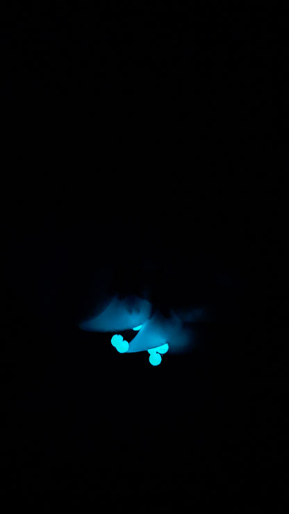 Handcrafted "Calla Lily Lantern" Earrings