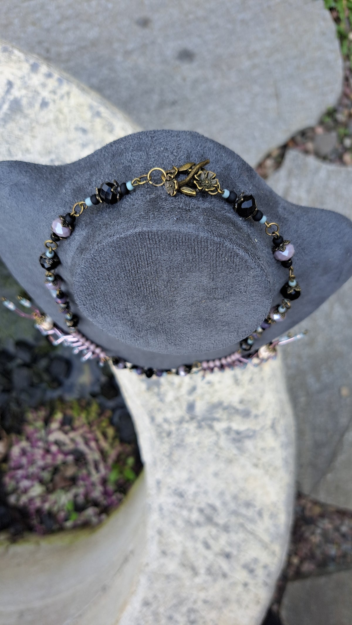 Handcrafted Deathipede Lovers Necklace