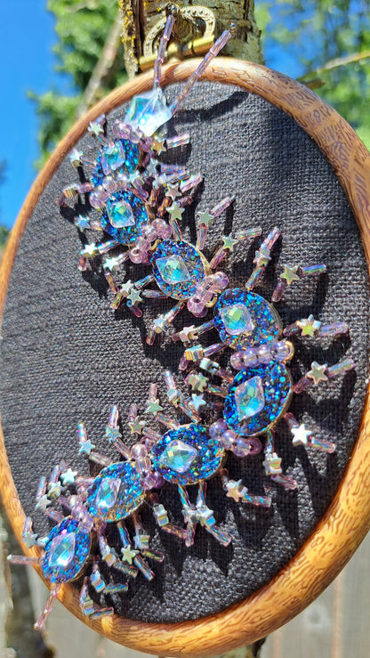 Handcrafted "The Constellations" Centipede Wall Hanger