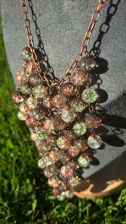 Handcrafted "Copper Drop" Necklace