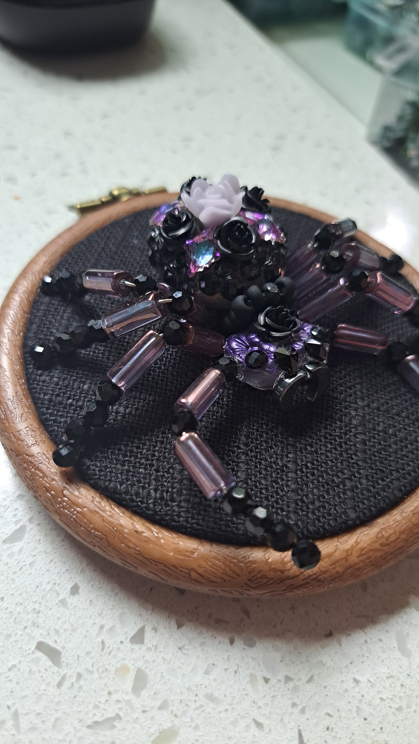 Hancrafted Jumping Spider Wall Hanger