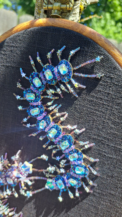 Handcrafted "Lovers Constellation" Centipede Wall Hanger