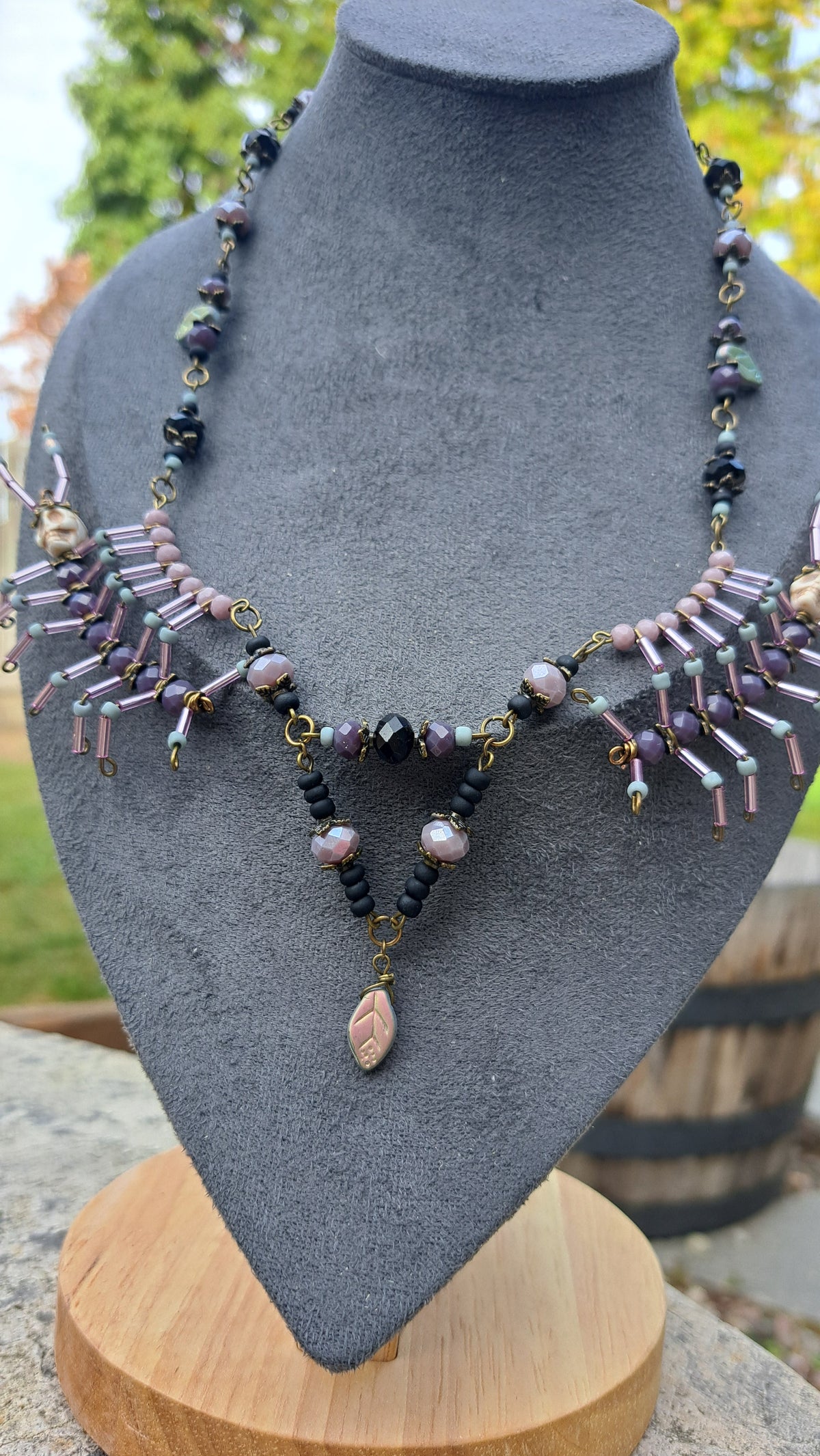 Handcrafted Deathipede Lovers Necklace