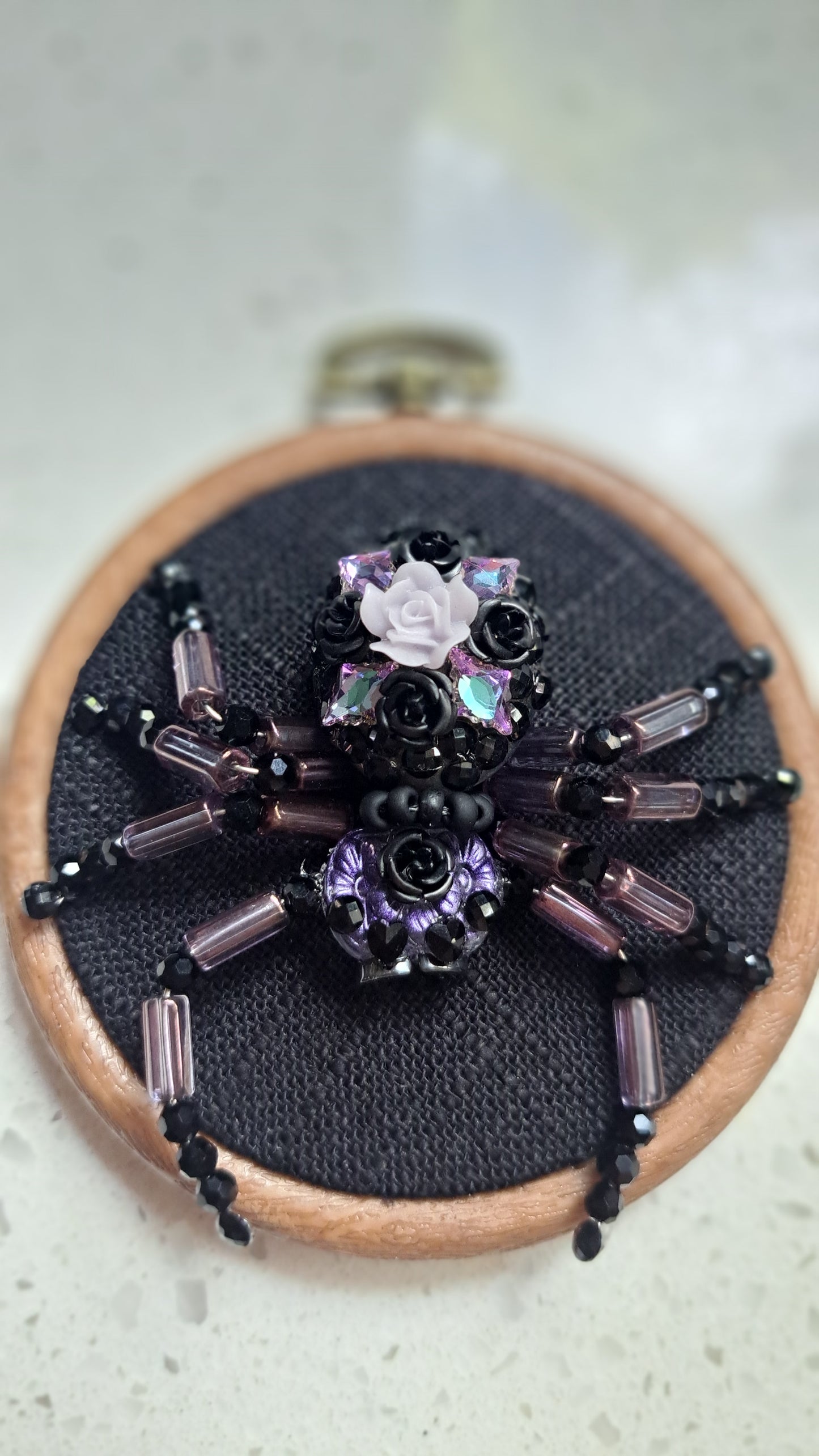 Hancrafted Jumping Spider Wall Hanger