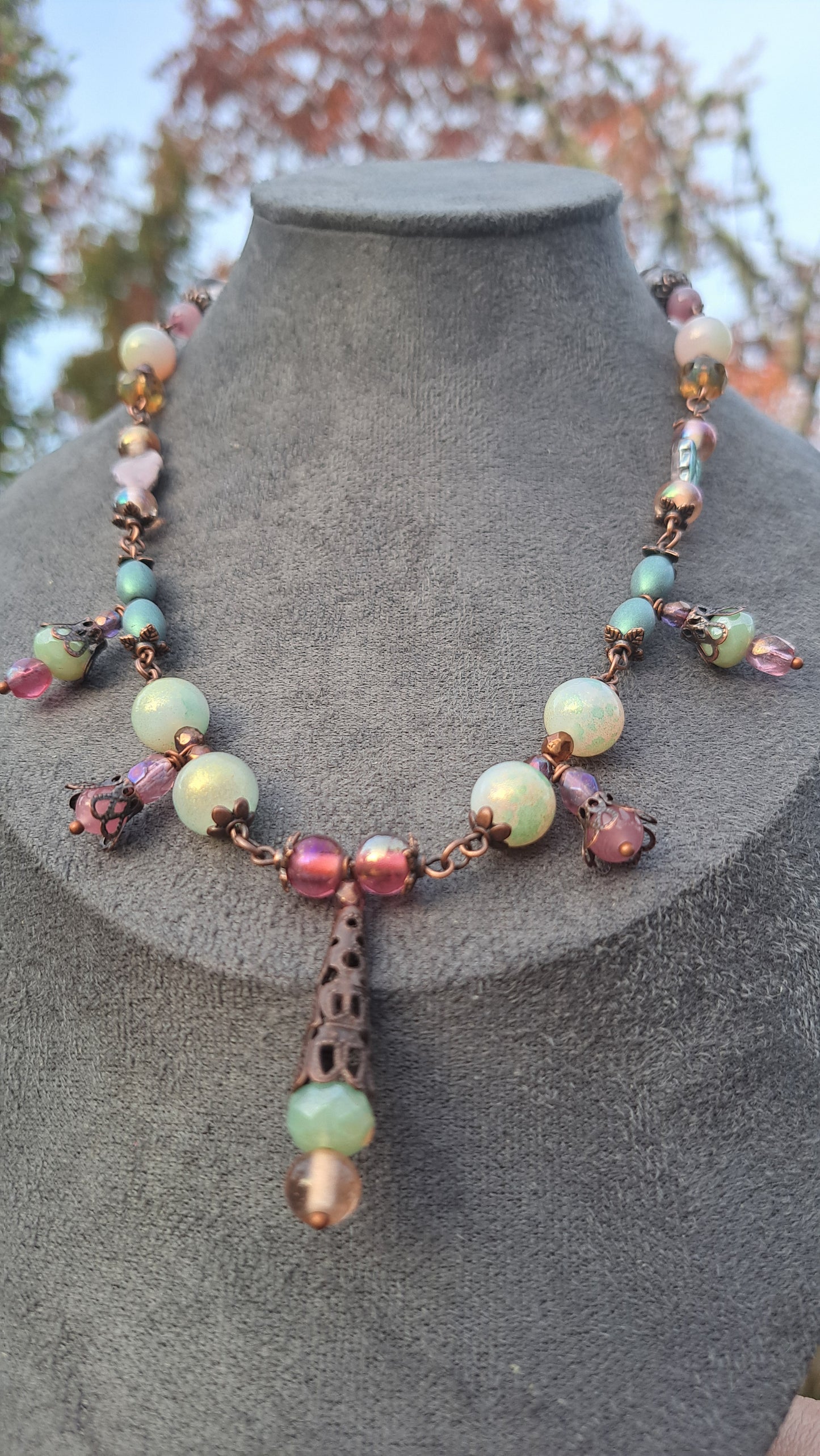 Handcrafted "Woodland Fairy" Necklace