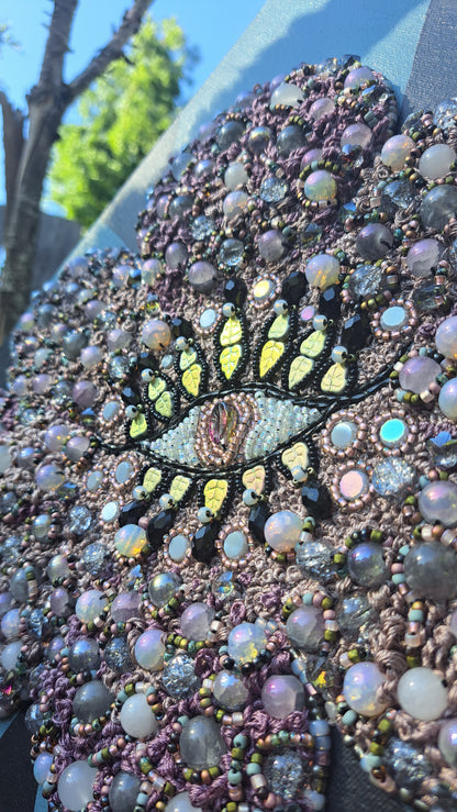 Handcrafted "Awakened From the Storm" Wall Hanger