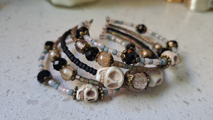 Handcrafted Skull Bracelet