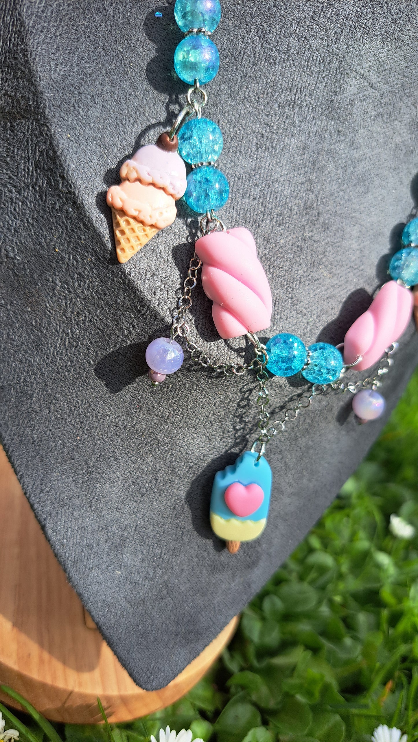Handcrafted "Sweet Cream" Necklace